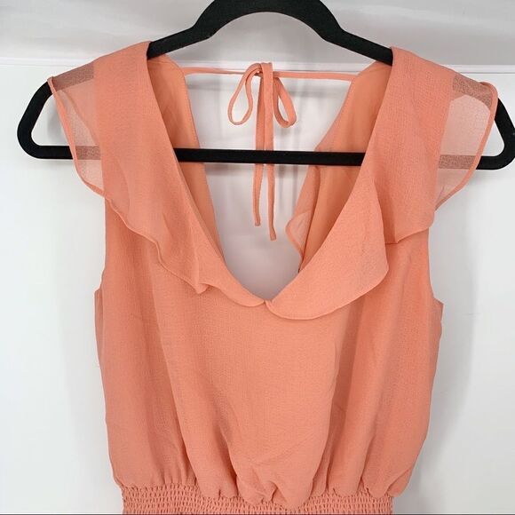 Cupcake And Cashmere Babydoll Chiffon Iniko Blouson Dress - Picture 7 of 15